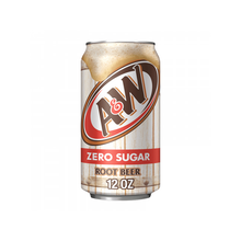 Laden Sie das Bild in den Galerie-Viewer, A&amp;W Root Beer Zero Sugar 355 ml Dose