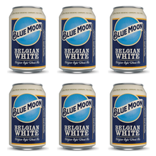 Laden Sie das Bild in den Galerie-Viewer, Blue Moon Belgian White 355 ml 6 Dosen