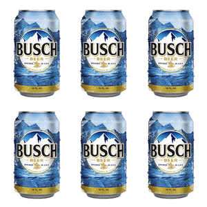 Busch Beer 355 ml 6 Dosen