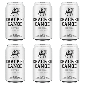 Cracked Canoe Light Lager 355 ml 6 Dosen