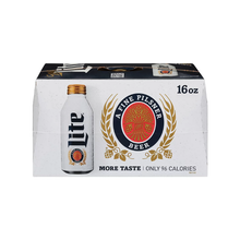 Laden Sie das Bild in den Galerie-Viewer, Miller Lite 24 Aluminium Flaschen 473 ml