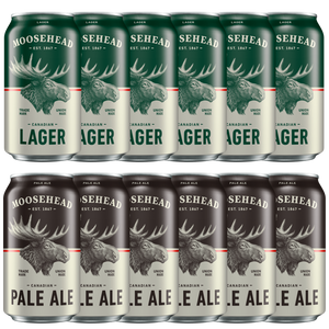 Moosehead Lager und Pale Ale Dose 355 ml 12er Pack