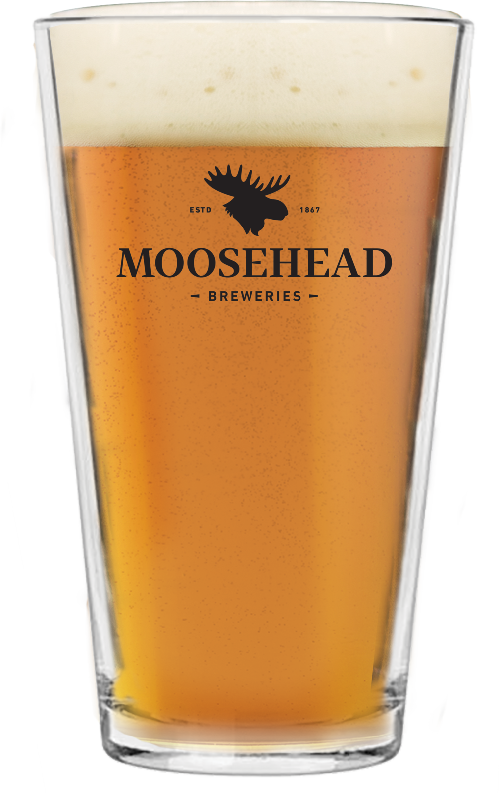 Moosehead Lager Pint Glas